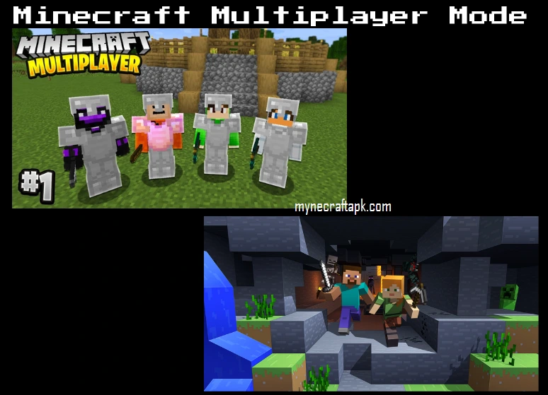 Minecraft Apk Download latest version 1.26.10.23 for android 2026 21 Minicraft multiplayer mode showing co-op survival and shared crafting